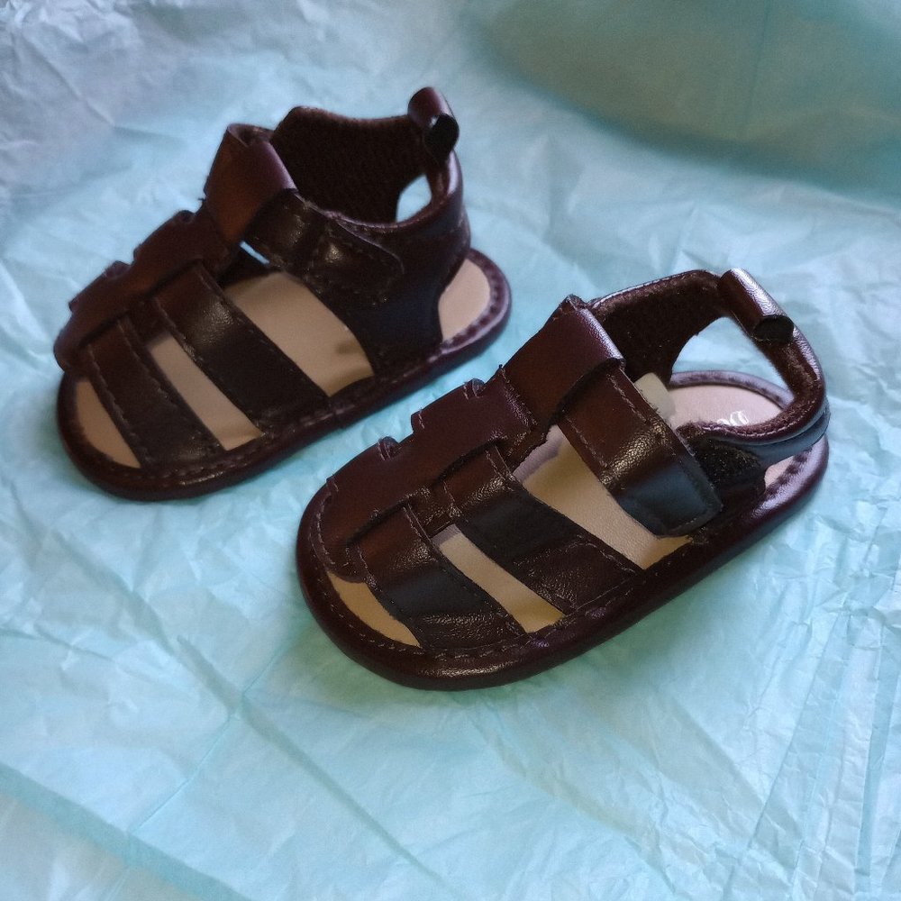 Baby Sandals Size 1 - Brown